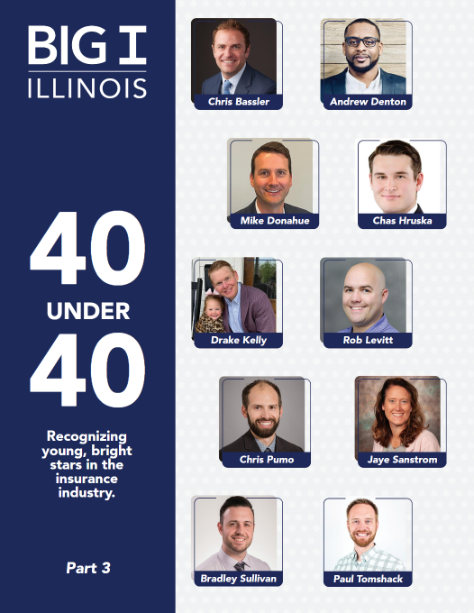 Featured 40 Under 40 recipients.